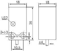 Inductance Type Proximity Switch LMF1